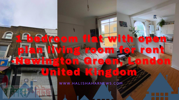 bedroom flat with open plan living room for rent -Newington Green London United Kingdom