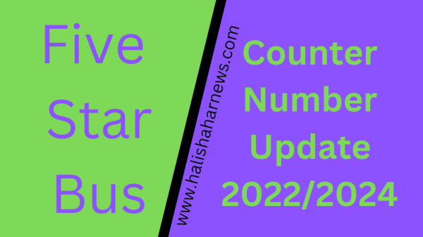 Five Star Classic Bus All Counter Number Update 2022/2025